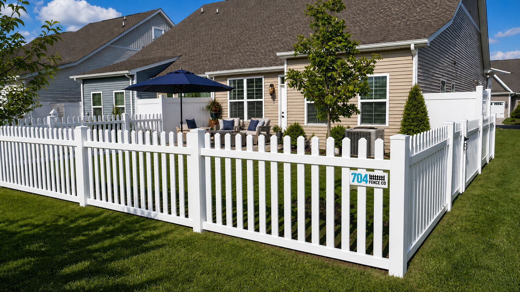 Vinyl Picket Fence